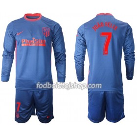 Atlético de Madrid Joao Felix 7 Børn Udebane Fodboldsæt 2020-21 L/S (+ Korte bukser)